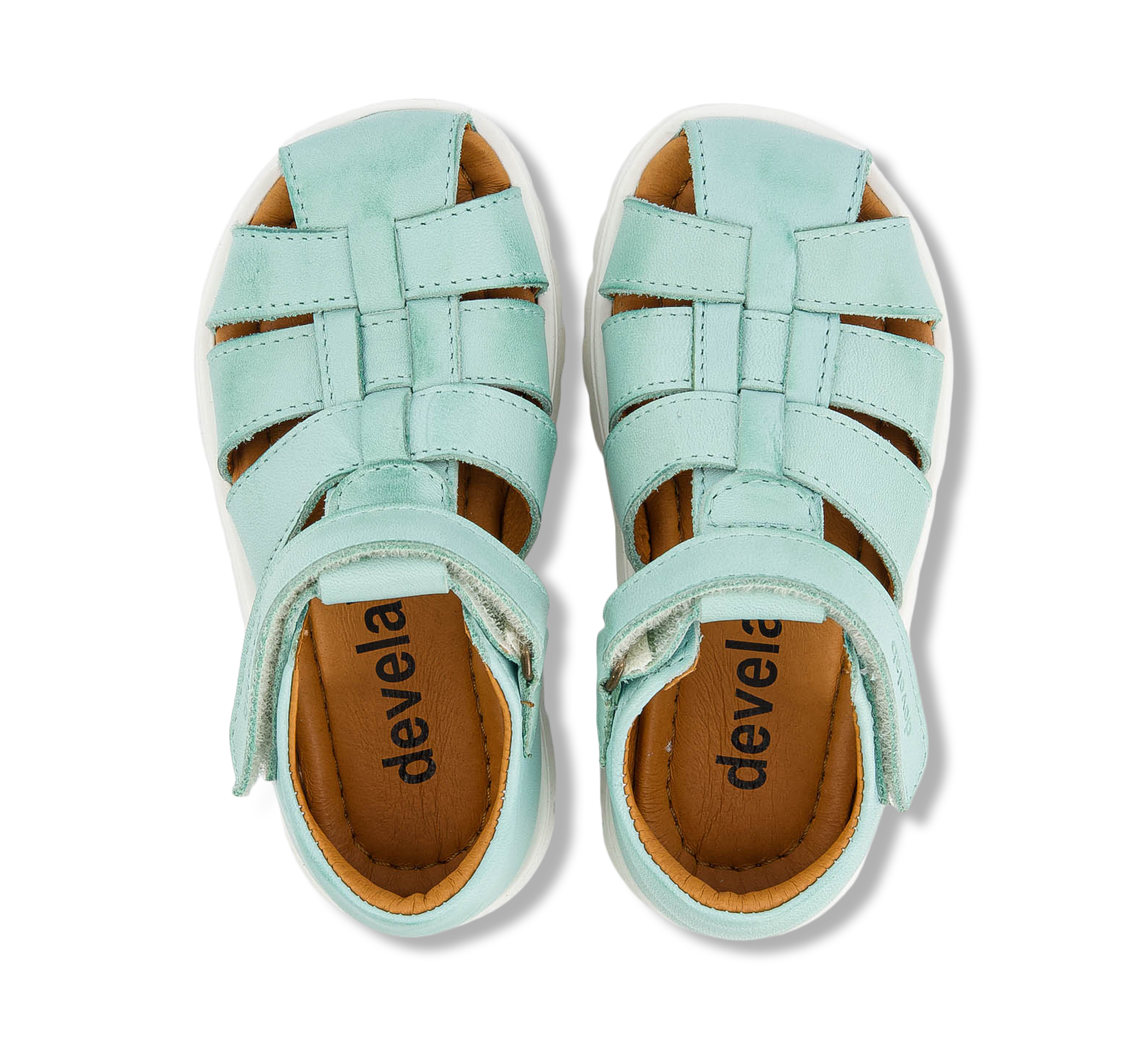 Develab Baby Sandal Velcro türkis