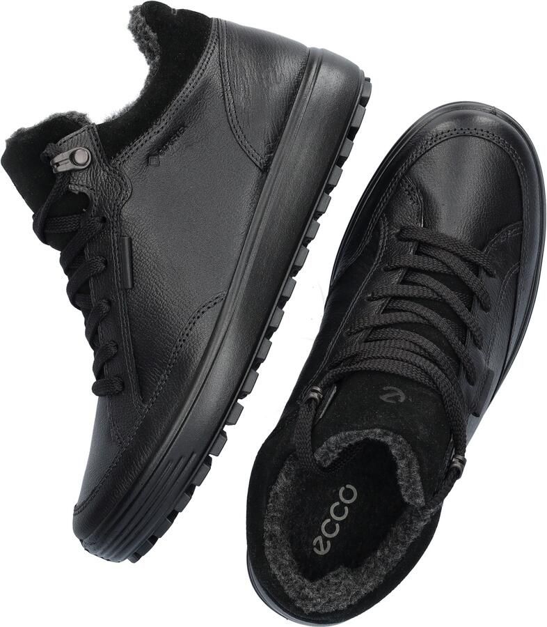 ECCO Soft 7 Tred W Veterboots zwart Leer Sneakers Unisex