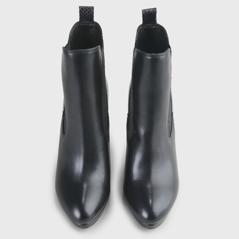 Micaiah bottines cheville véganes, noir