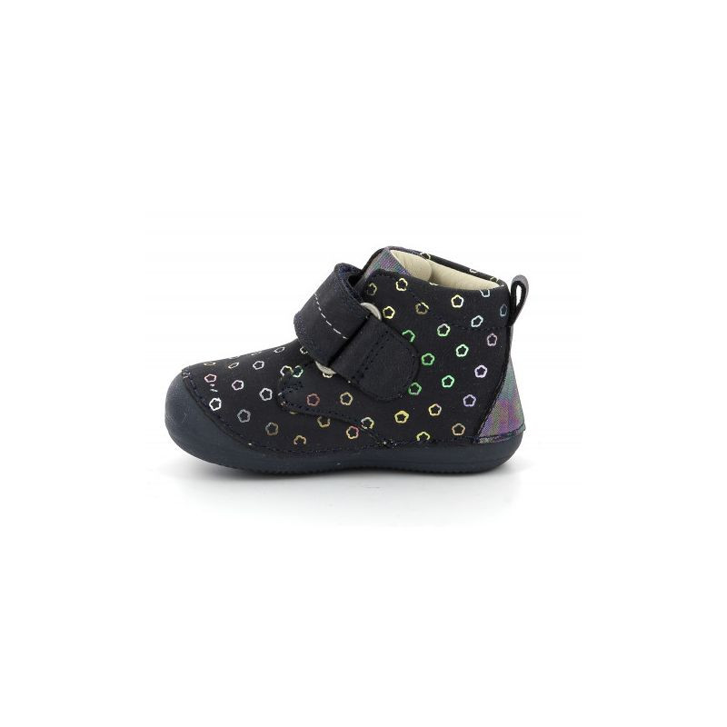 Kickers Kickers Sabio Marine à Fleurs