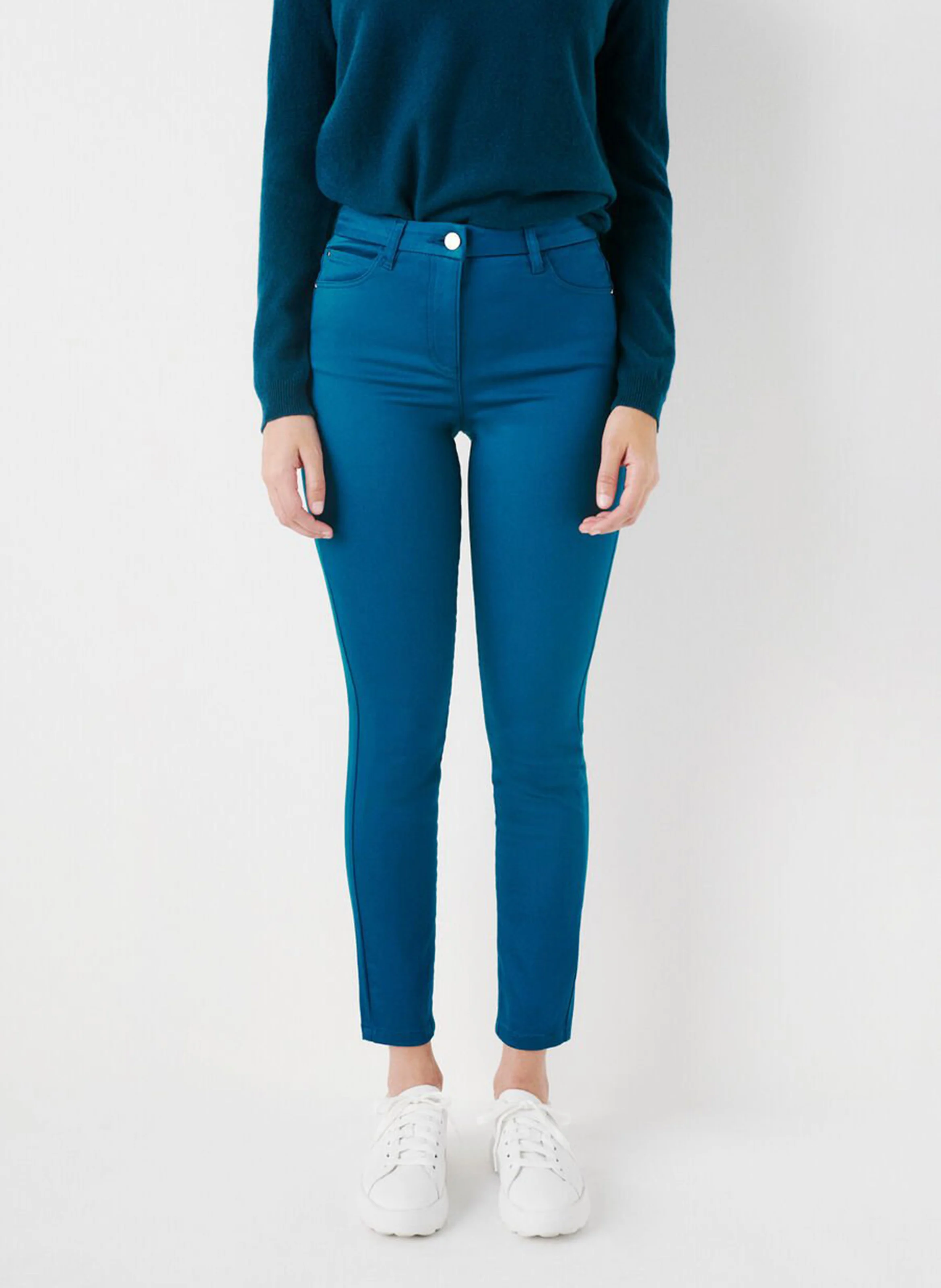 TONYB - Pantalon slim en coton mélangé | Bleu