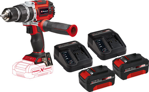 Einhell TP-CD 18/60 Li-i BL Solo 4,0 Ah Accu (2x) Starterspakket