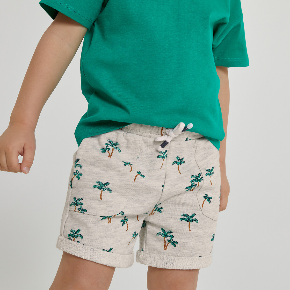 COLEÇÃO LA REDOUTE<br>Conjunto de 2 shorts de fleece