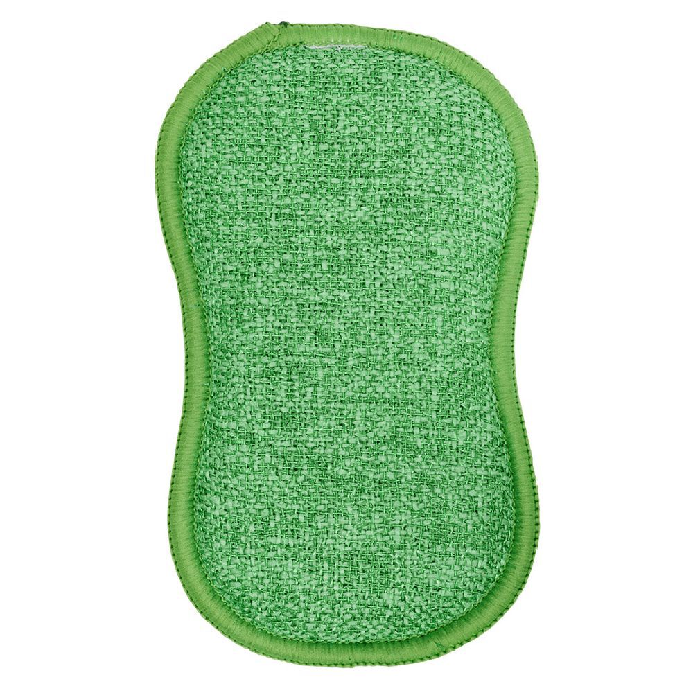 Éponge microfibre multicolore x4 - 16x9cm