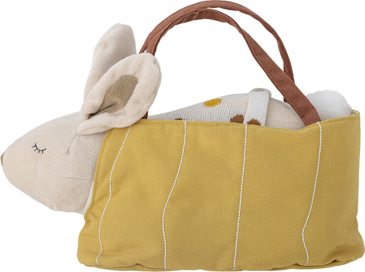 Bloomingville Mini Villja Bamse, Hvid, Bomuld Hvid