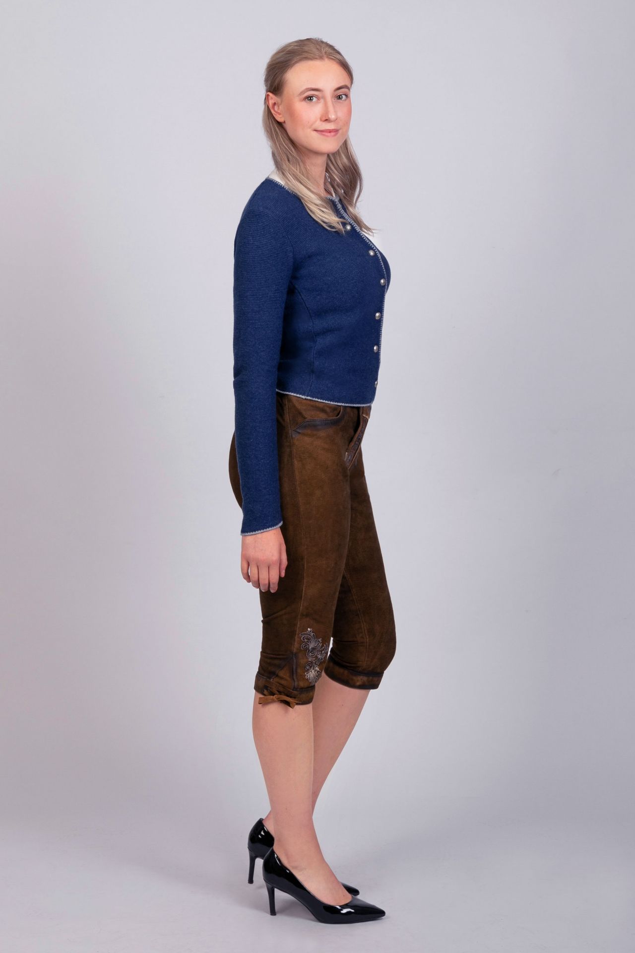 Kniebund Wilbdbock Lederhose Juliane