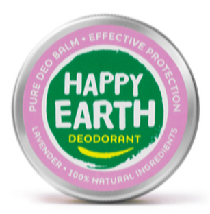 Happy Earth 100% Natural Deo Balm Lavender 45GR