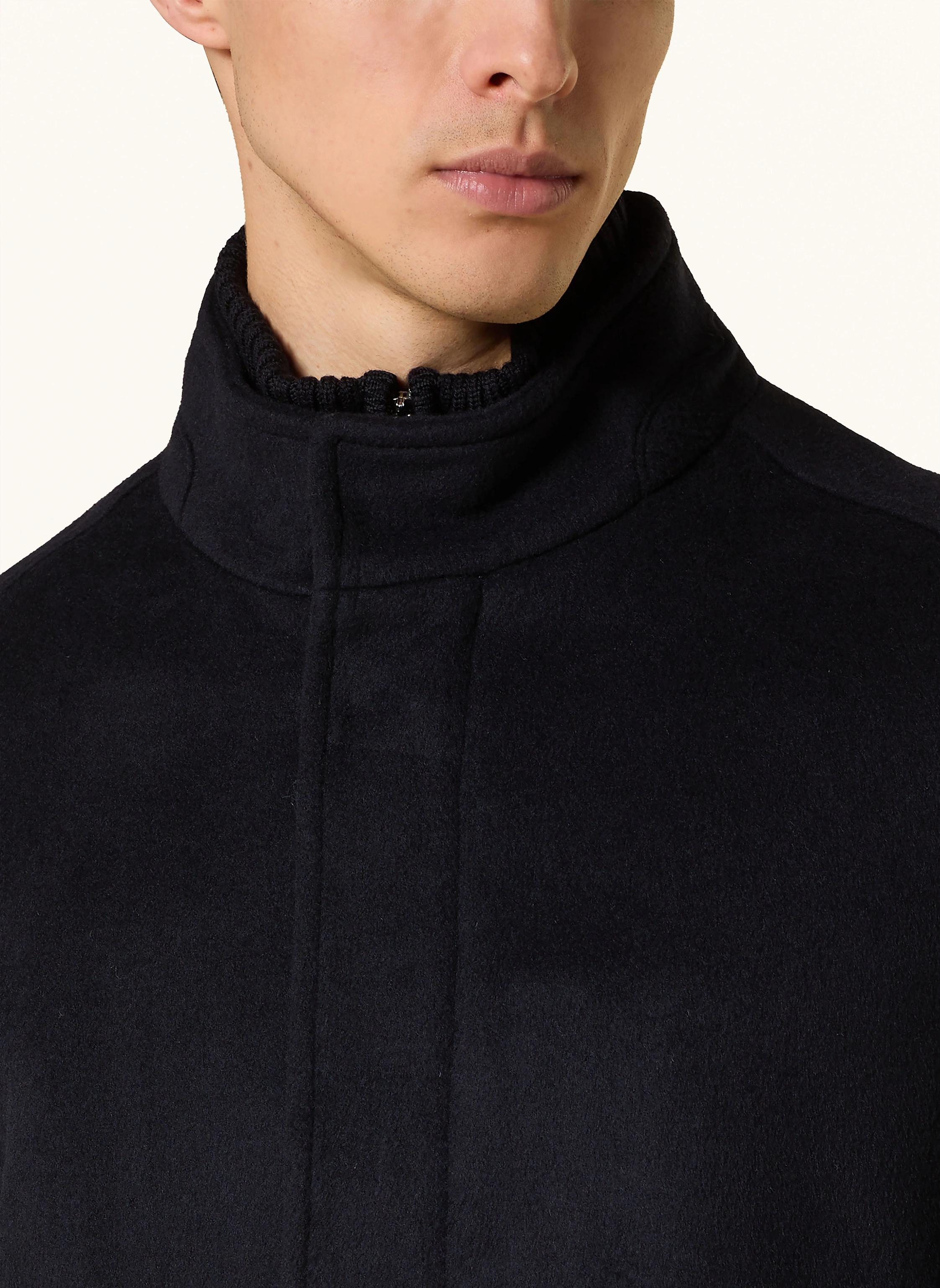 REISS Mantel ALCANTAR mit herausnehmbarer Blende