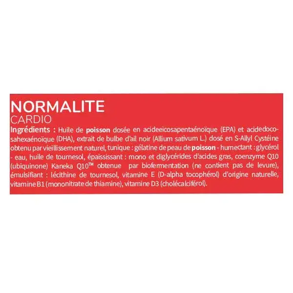 Codifra Normality Cardio Função Cardíaca 30 cápsulas