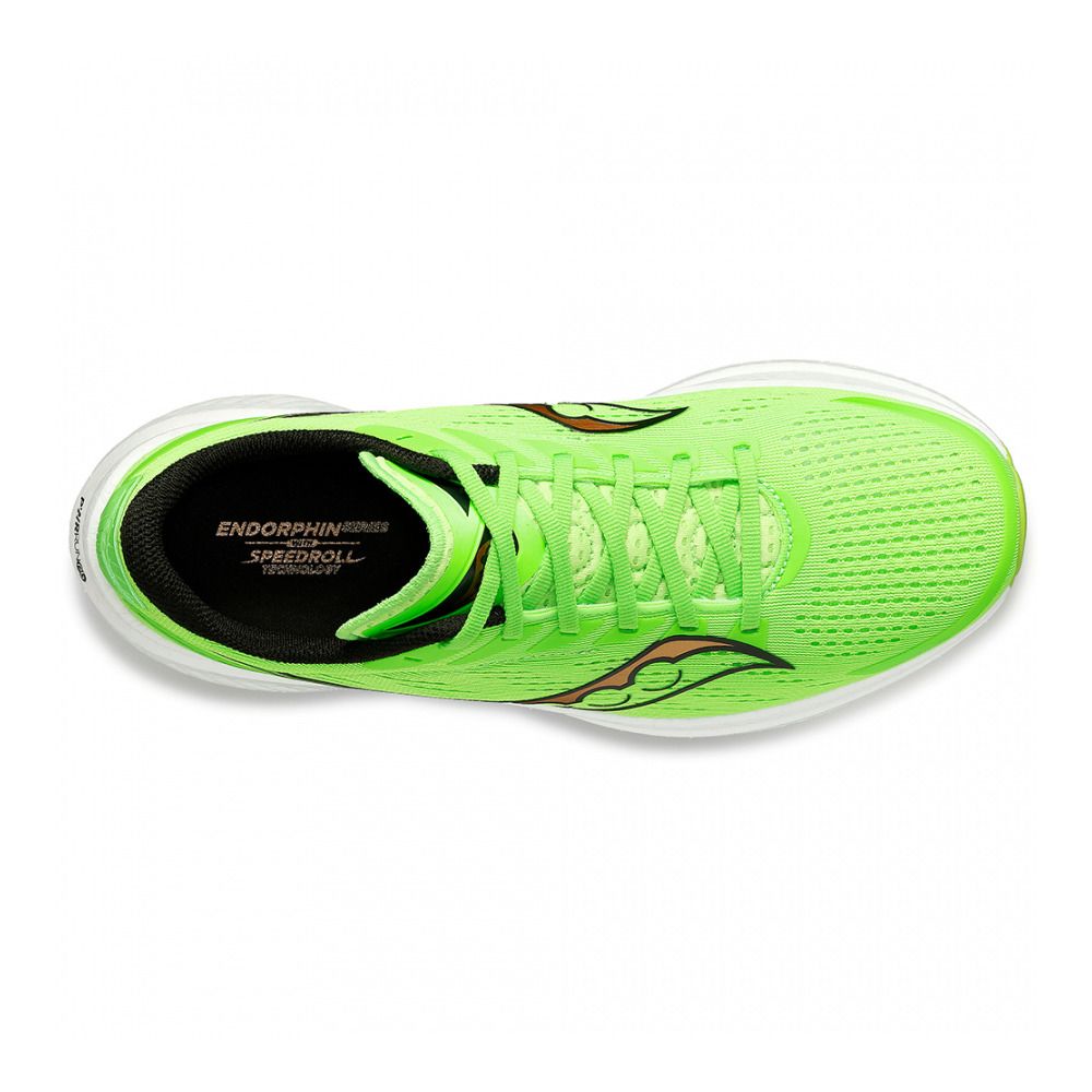 Saucony ENDORPHIN SPEED 3 - Chaussures running Homme slime/gold