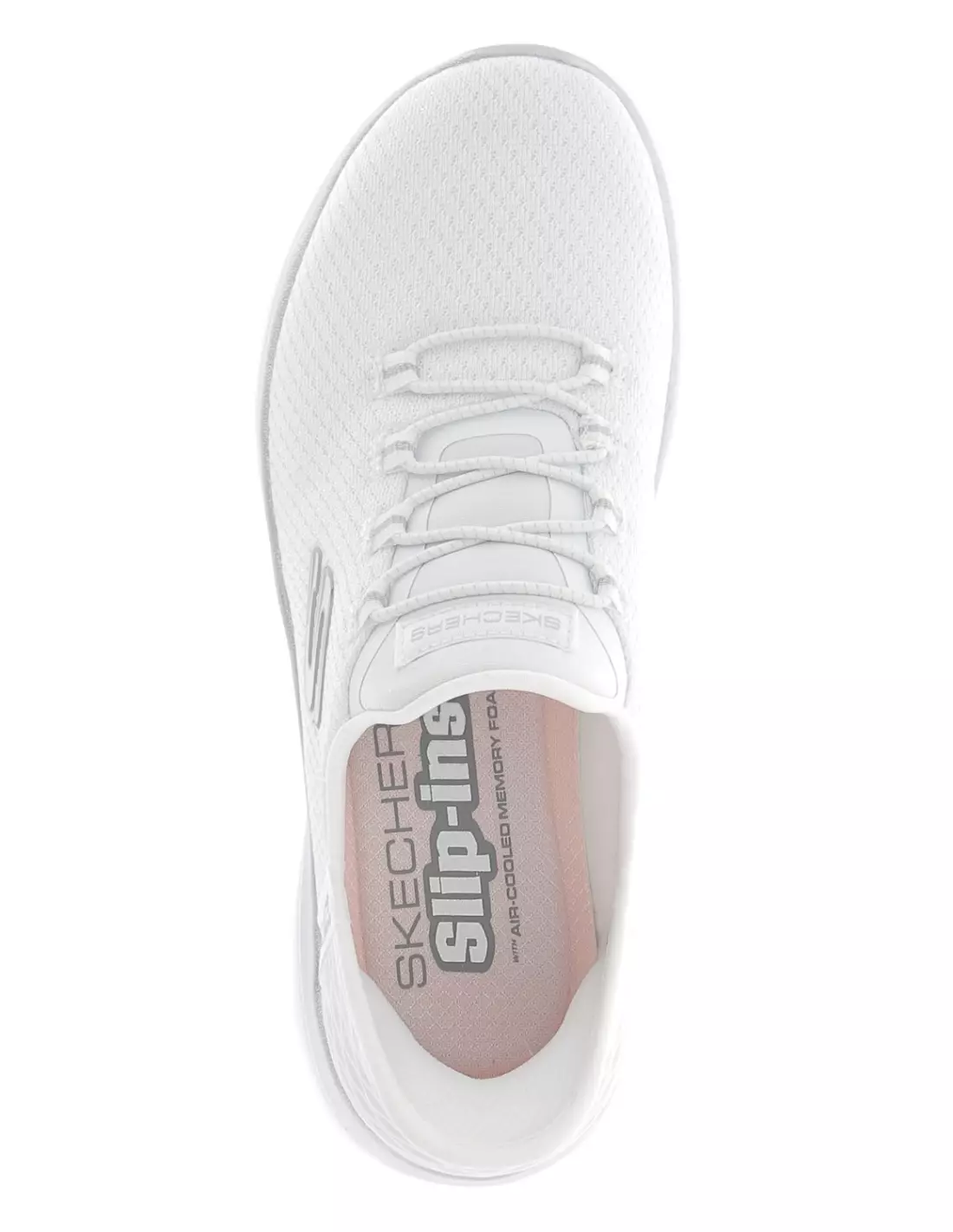 SKECHERS SUMMITS DIAMOND DREAM - Baskets Whitesilver