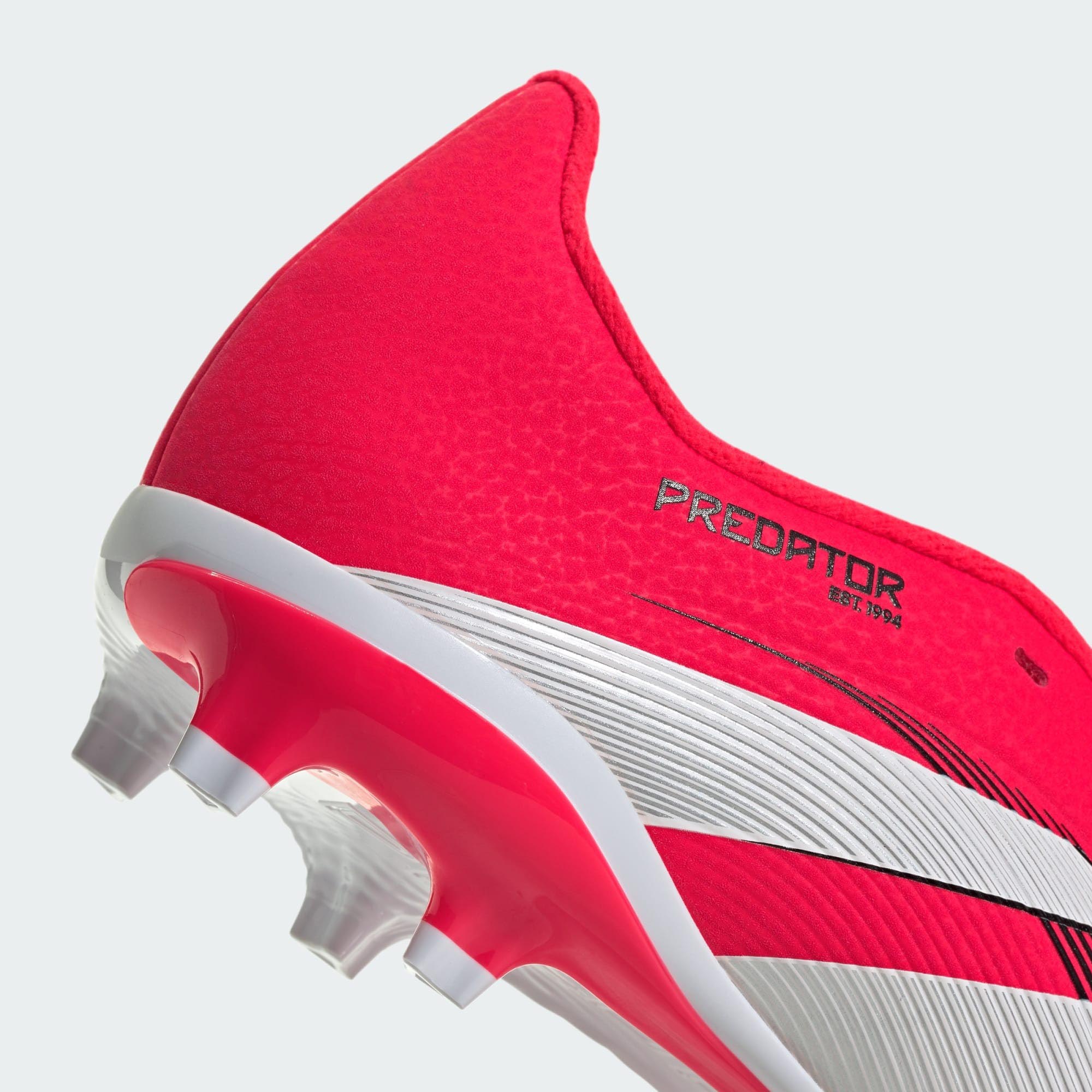Predator League FT FG Junior Lucid Red/Cloud White/Core Black