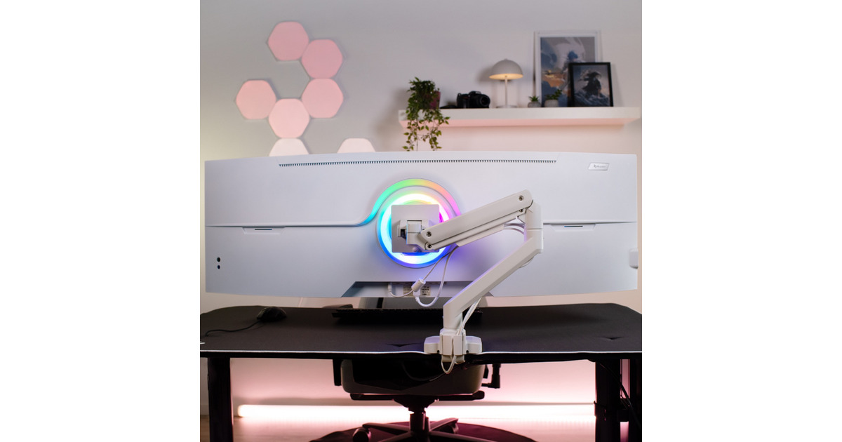 ArozziAlzare Neo Pro - Gas Spring Monitor Arm - White monitorarm  (Wit)