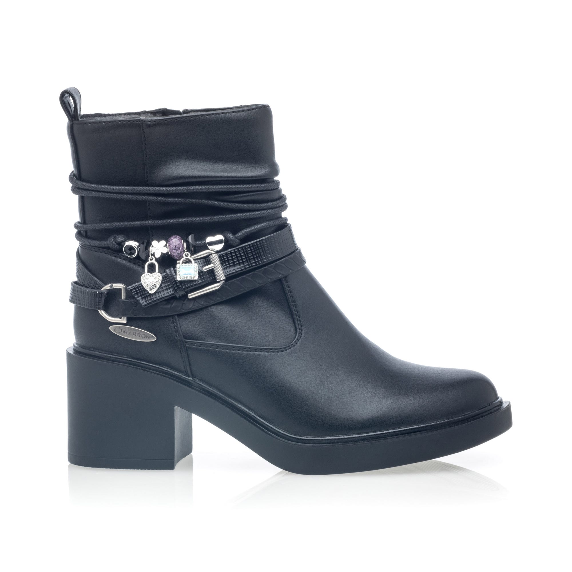 Bottines à talon Femme noir