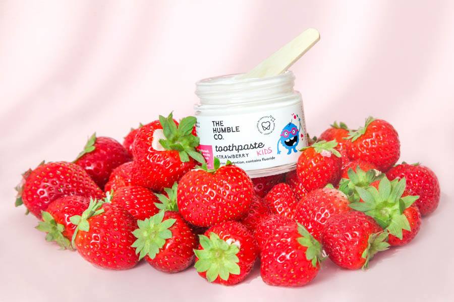 The Humble Co Humble Natural Toothpaste In Jar Kids Strawberry 50ml