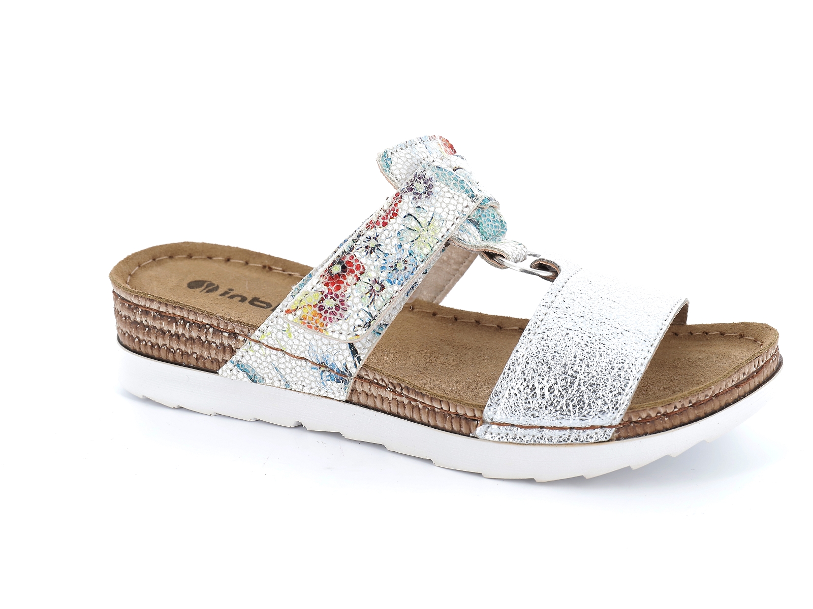 C brand-OF575301 Synthétique Blanc Argent
