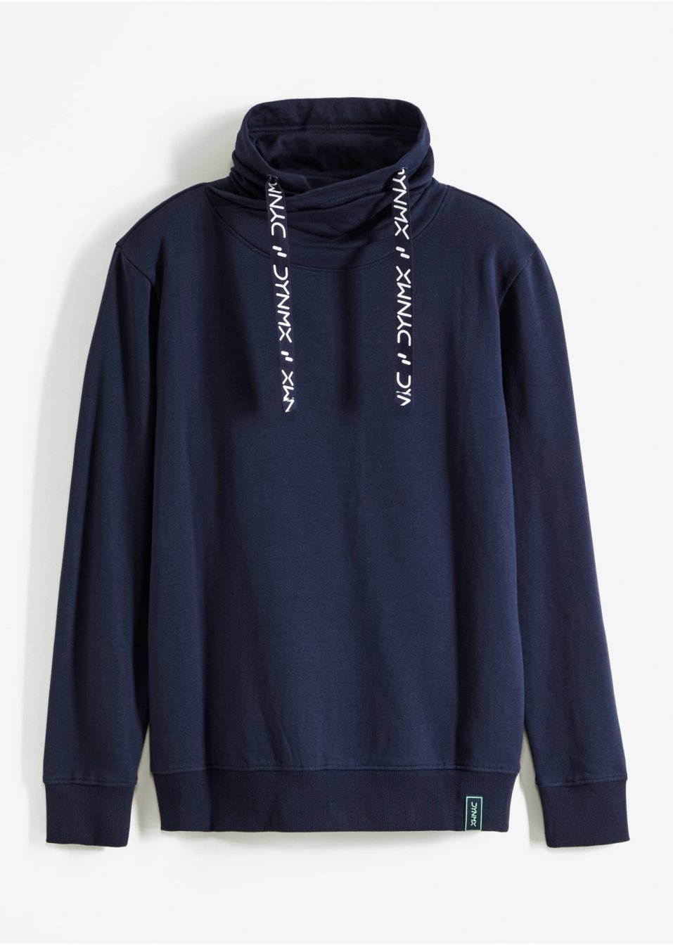 Sweat-shirt avec détails sportifs en coton