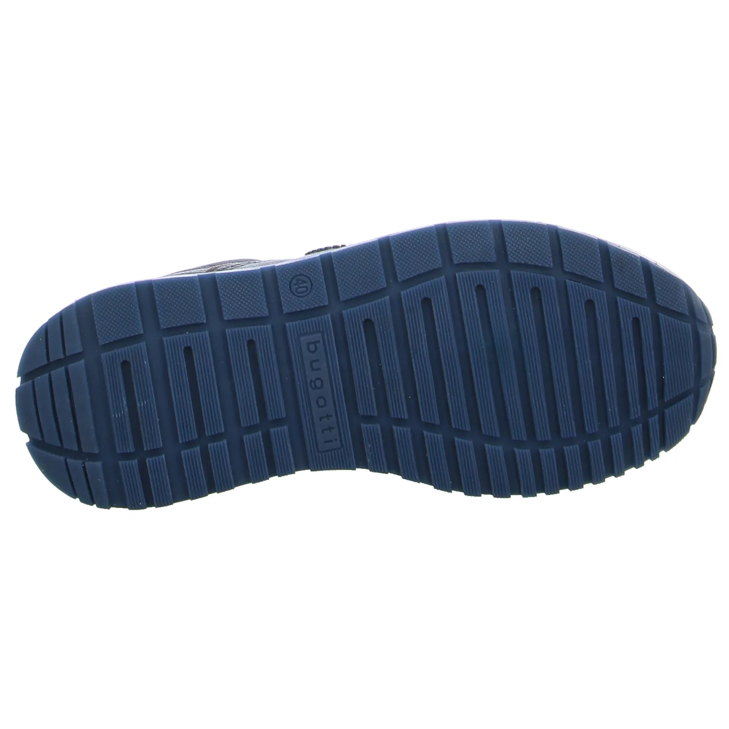 BUGATTI SHOES Halbschuhe Sneaker Blau Leder