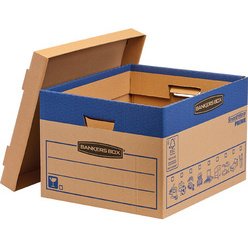 Caisse de déménagement Fellowes SmoothMove Prime FastFold - Lot de 10