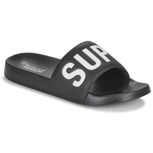 Superdry - Sandales De Piscine Véganes Core - Noir / Blanc