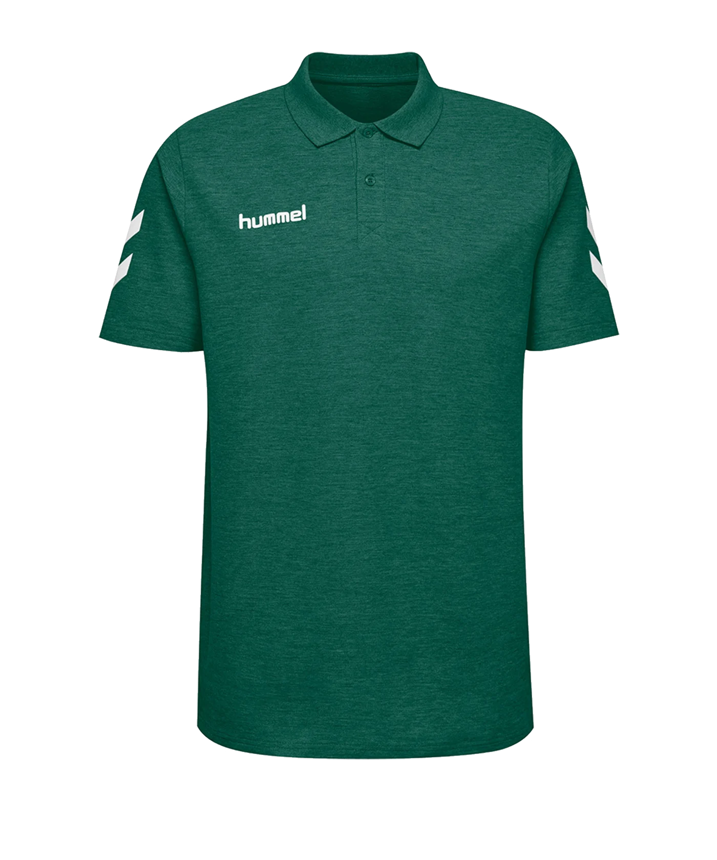 Hummel Cotton Poloshirt Grün F6140
