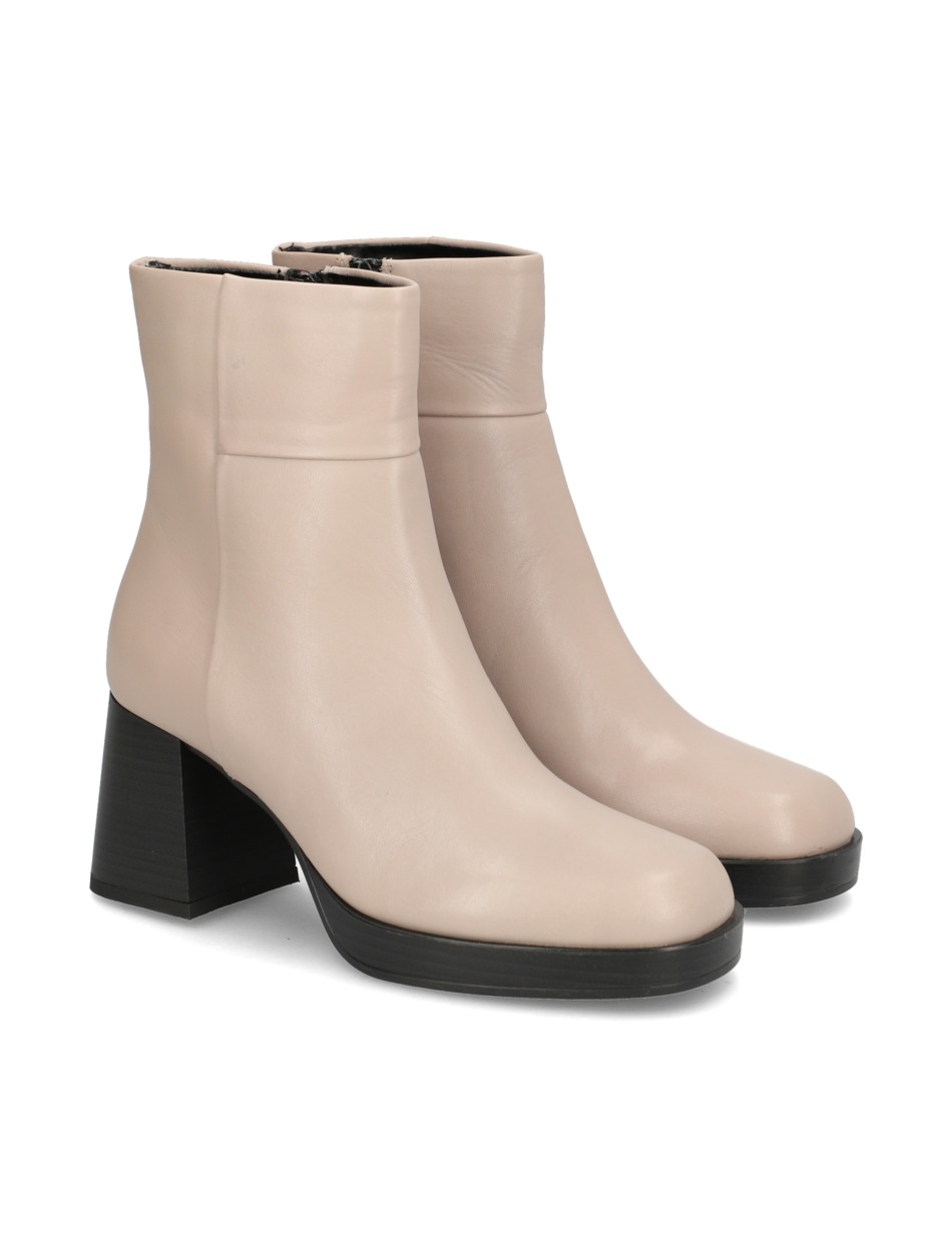 Glattleder Stiefelette