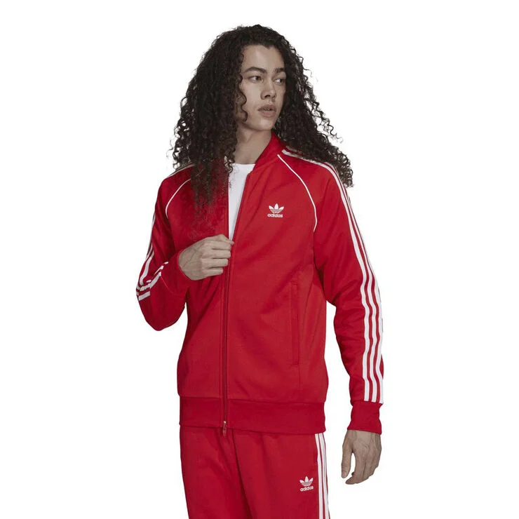adidas adicolor primeblue sst track jacket Red/white