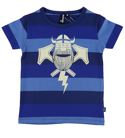 Danef? T-Shirt - Danerainbow Ringer - Blåebird THORBOLT