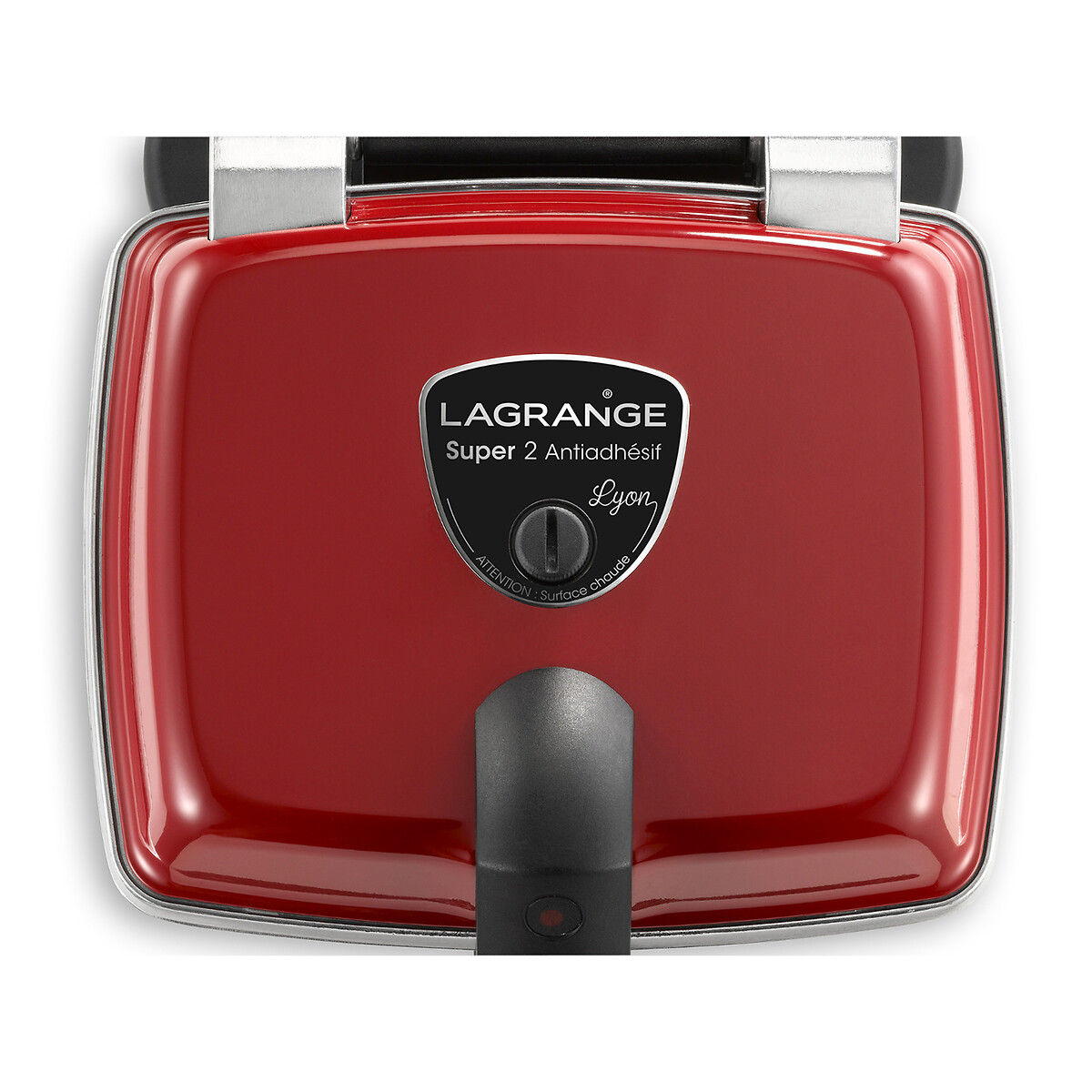 LAGRANGE<br>Máquina de Waffles Super 2 Antiaderente, 2 conjuntos de placas 039