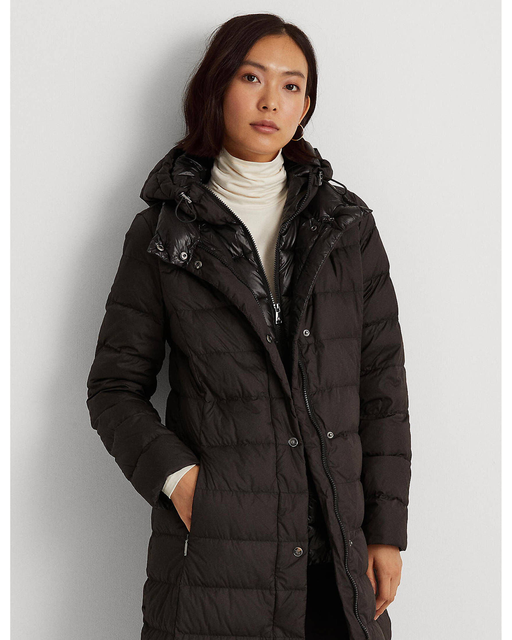 Lauren Ralph Lauren| Damen Daunenmantel mit Kapuze