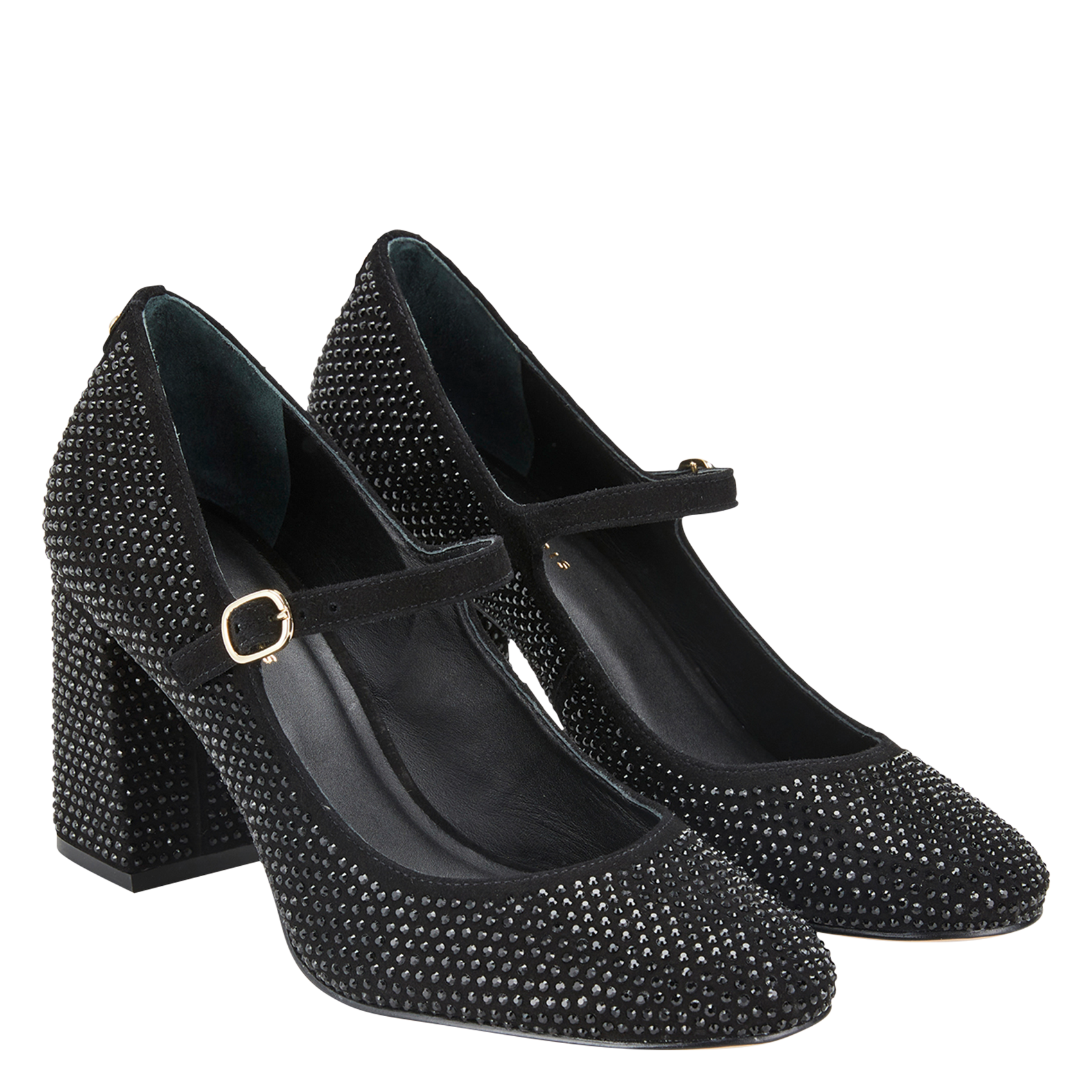BASMA - Escarpins en cuir | Noir