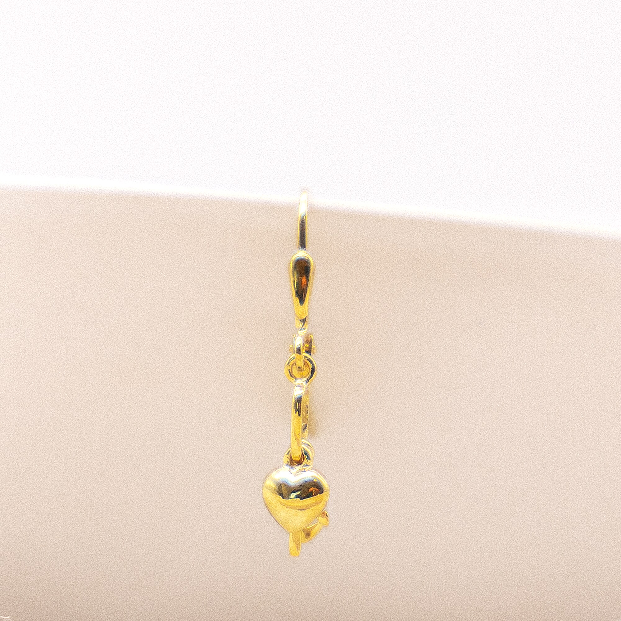 Fascination by Ellen K. Ohrringe Gold 375 Glaube Liebe Hoffnung