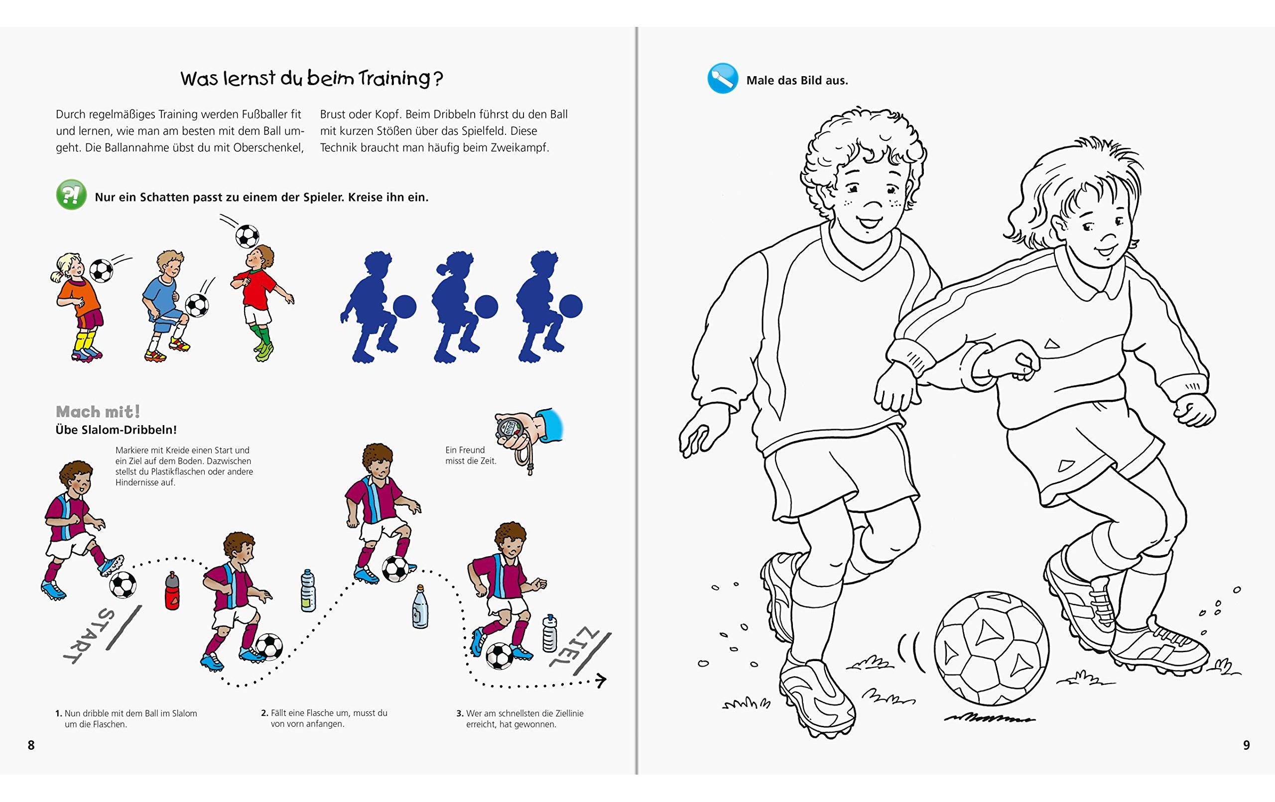 Kinder-Sachbuch WWW Aktiv-Heft FussballKinder-Sachbuch
