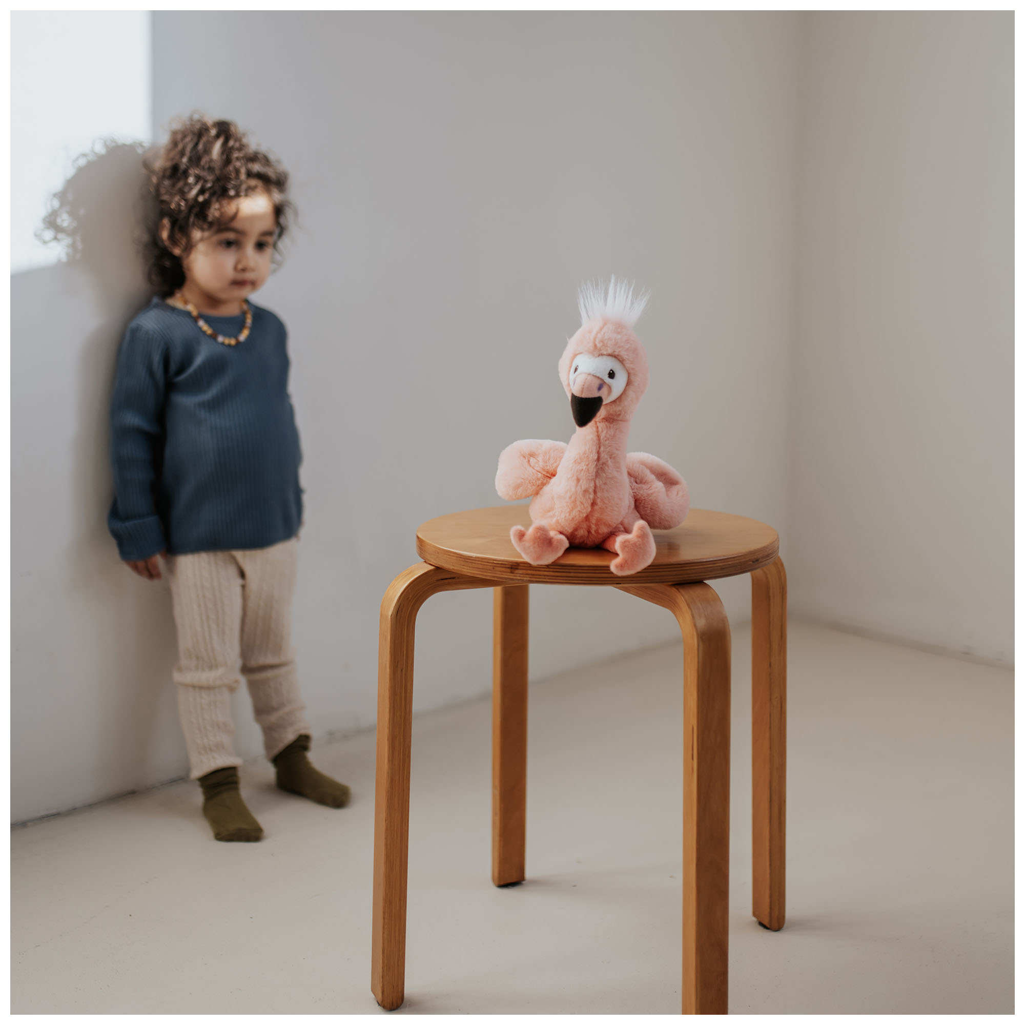 WWF Cub Club knuffel Filipa Flamingo 29cm rood