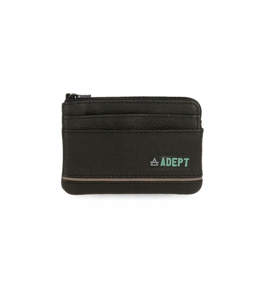 Joumma Bolsas Monedero Adept Kurt Negro -11x7x1.5cm-