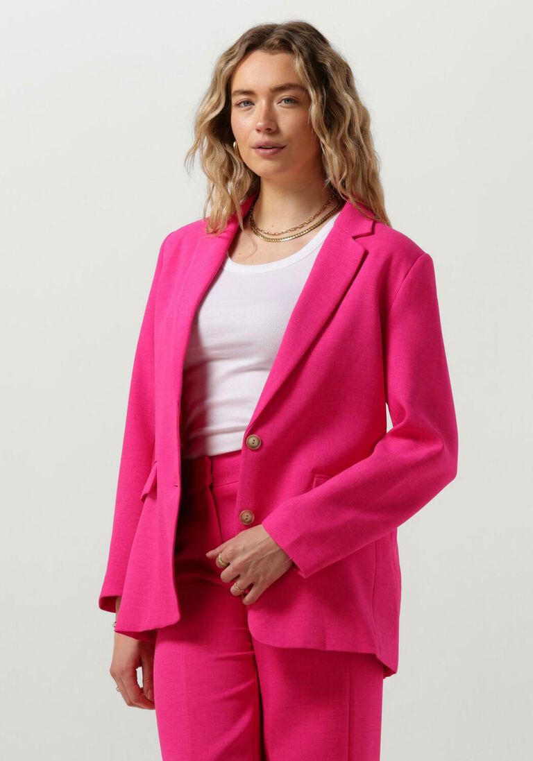 POM AMSTERDAM roze pom amsterdam blazer pink glow blazer