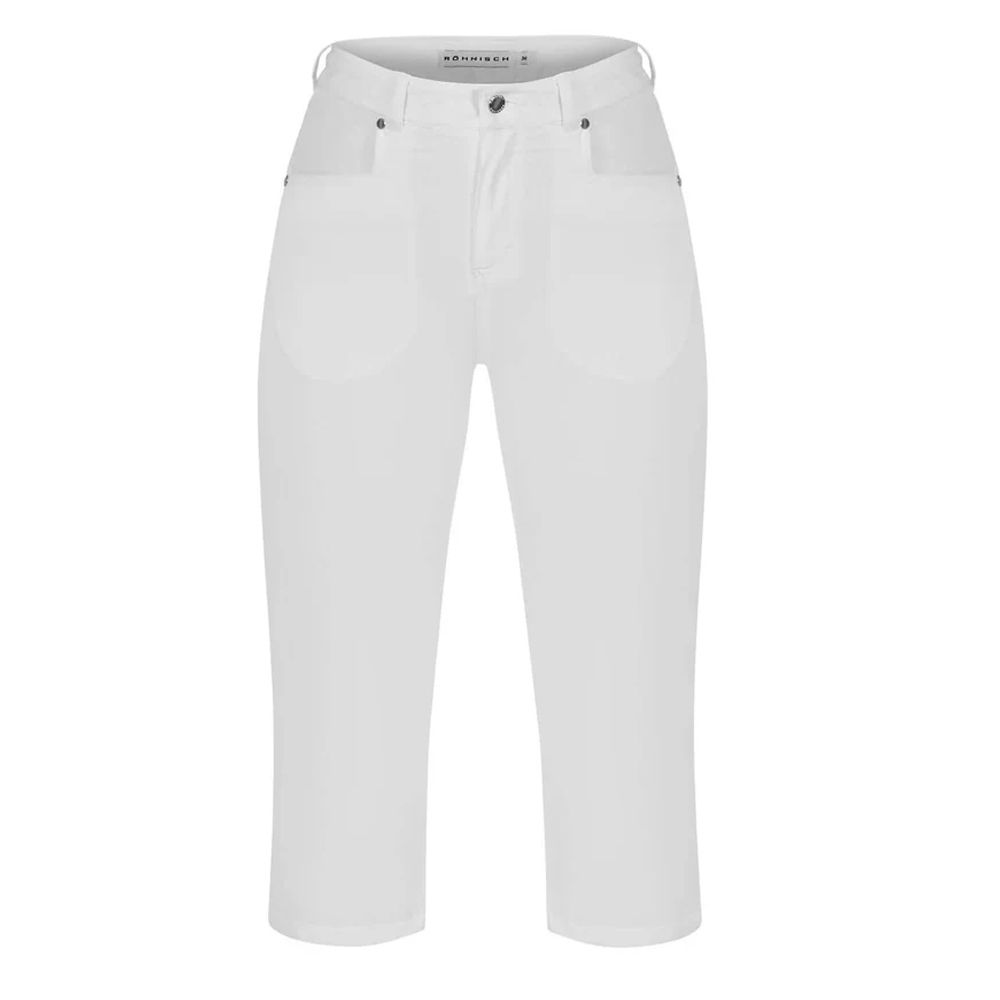 Chie Comfort Capri Dame Hvit