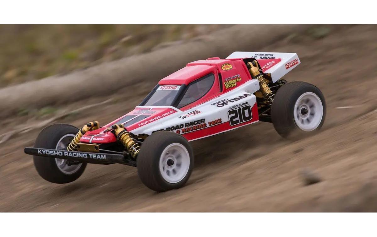 Buggy Turbo Optima 4WD Legendary Series Bausatz, 1:10<br>Legendary Vintage Serie Buggy Bausatz