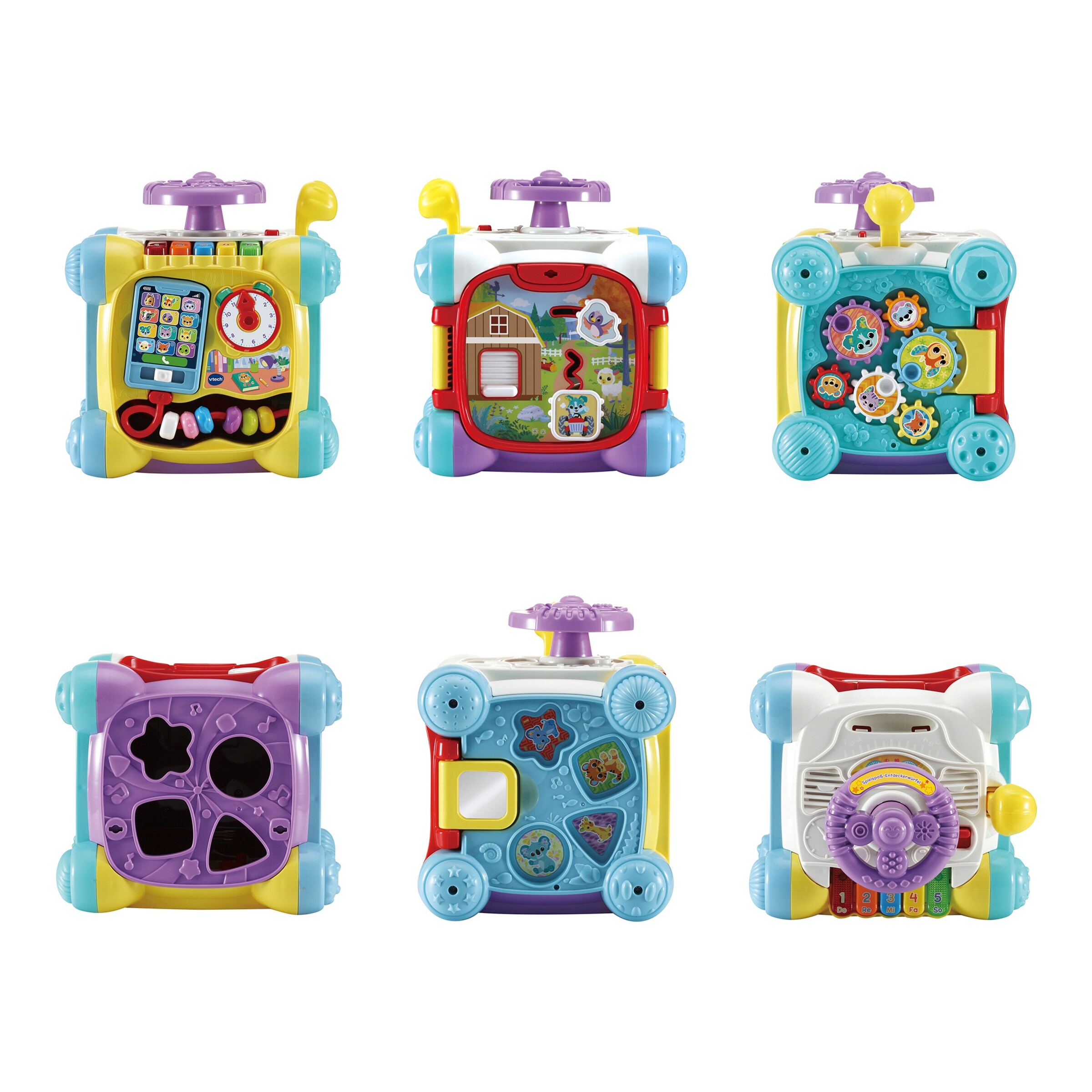 Vtech - Baby Spielspaß-Entdeckerwürfel