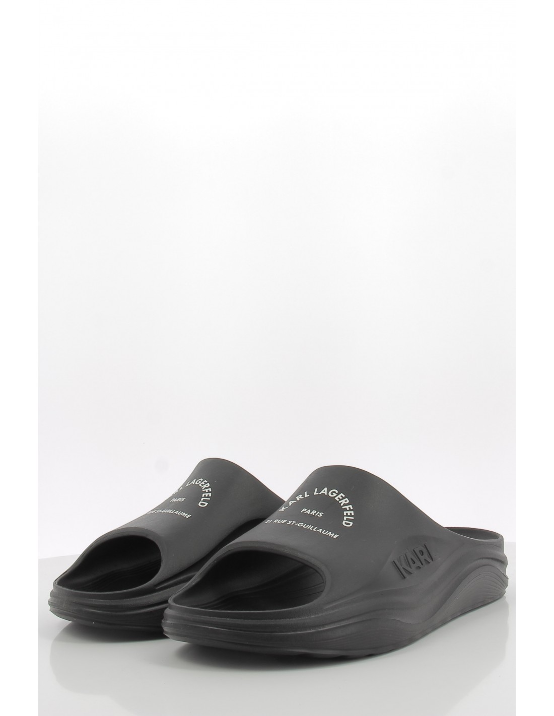 karl lagerfeld Claquettes homme skoona maison karl slide noir