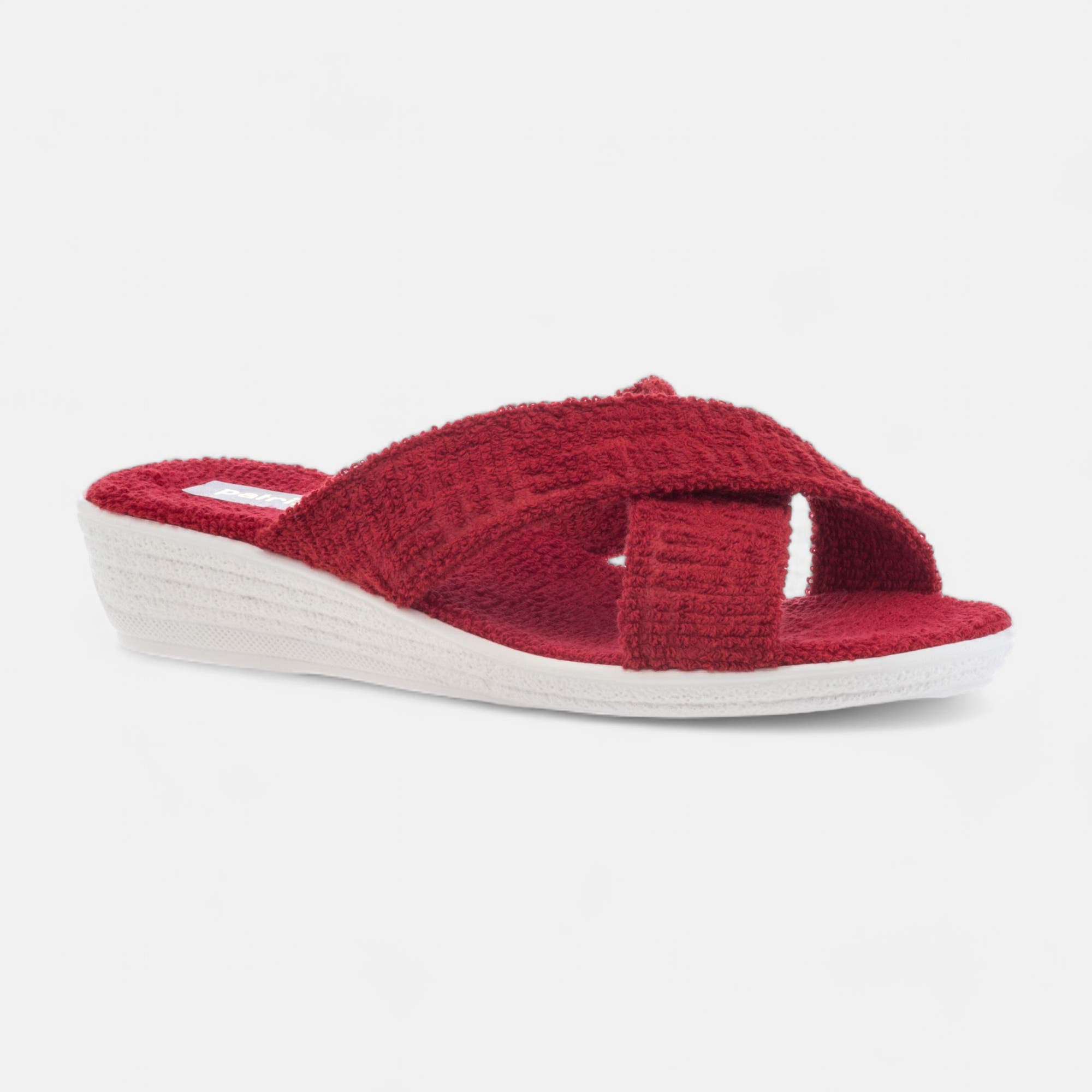 Pantoufles mules Femme rouge