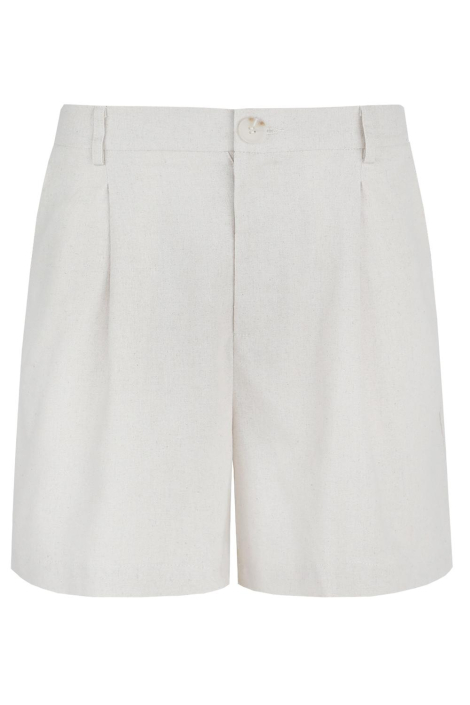Fluresk beige dames korte broek