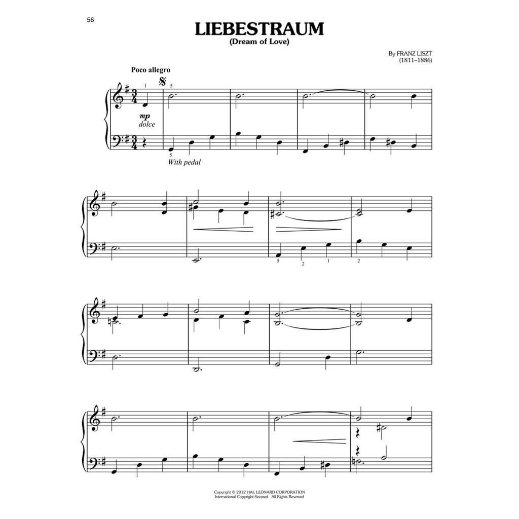 Hal Leonard First 50 Classical Pieces you should play on the piano