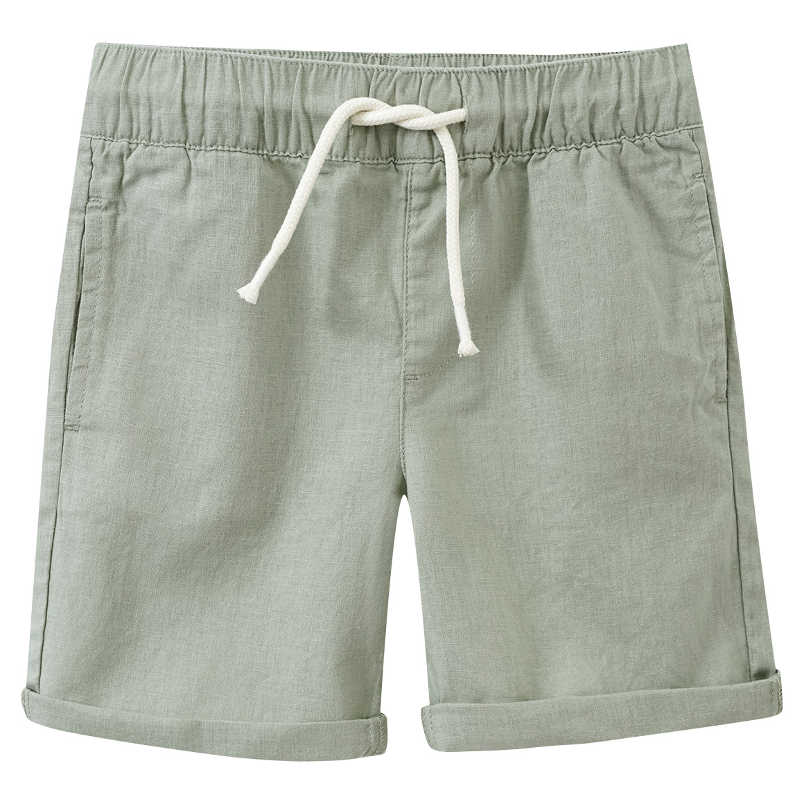 Topolino Pure Collection Jungen Shorts aus Leinen salbei