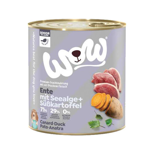 WOW! Senior Hondenvoer - Blik
