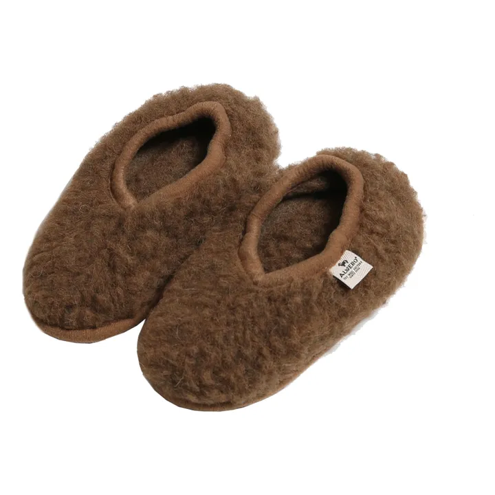 Alwero Chaussons Shearling | Chocolat