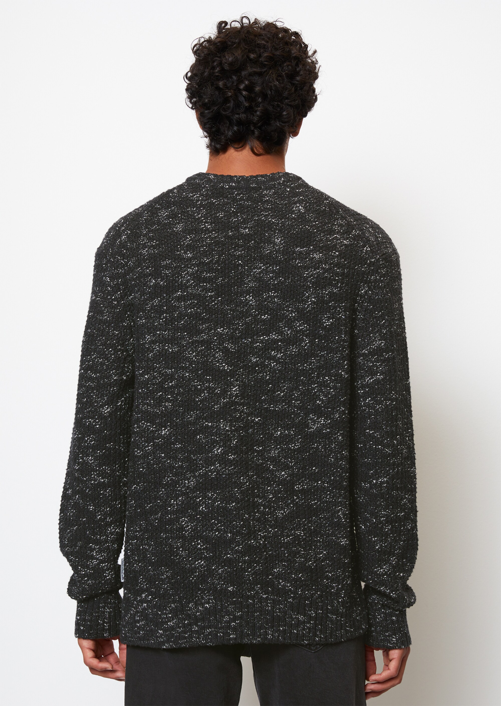 Pullover relaxed mit Mouliné-Struktur