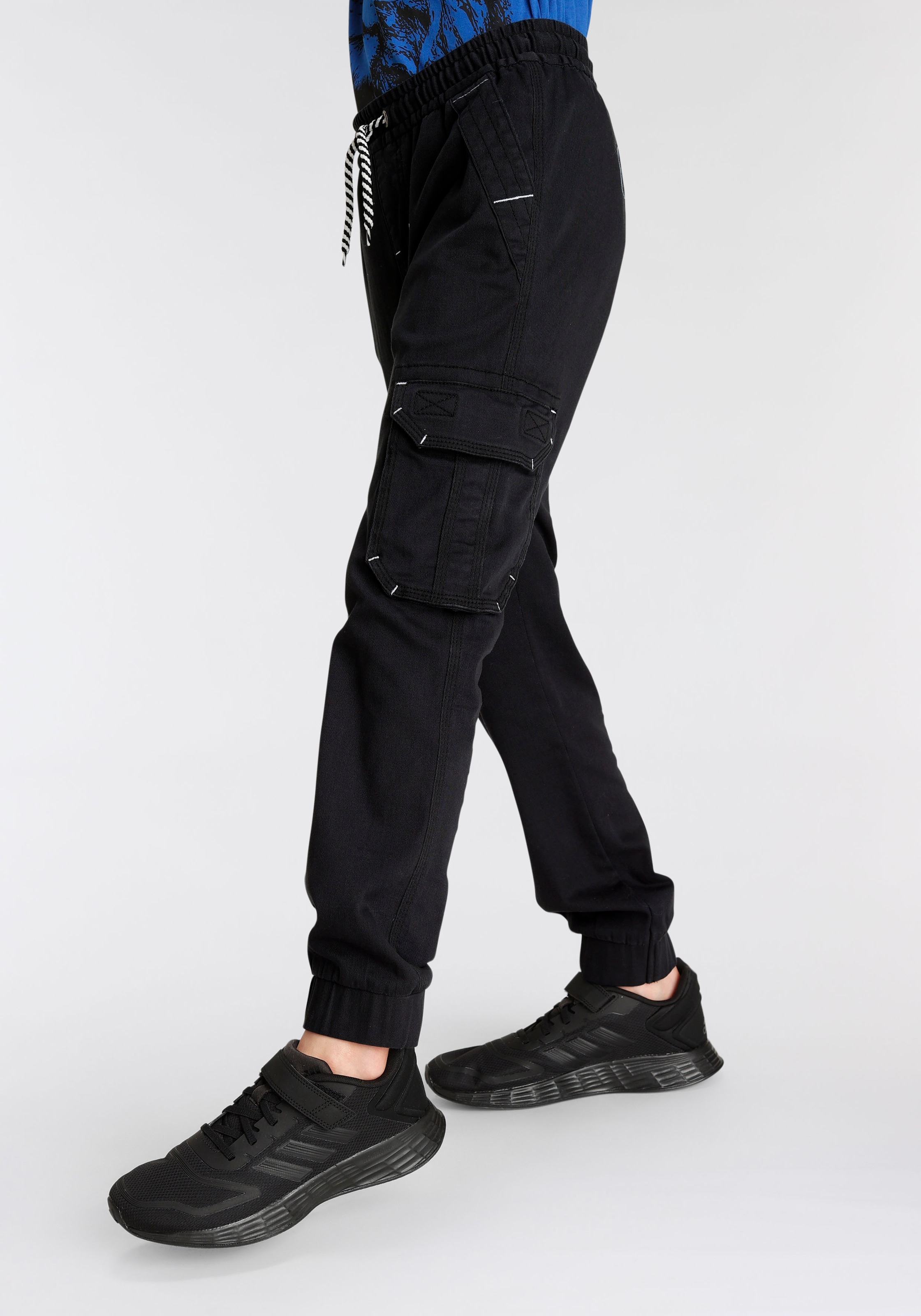 KIDSWORLD Cargohose », bequeme Schlupfform mit Stretch«  für Jungen