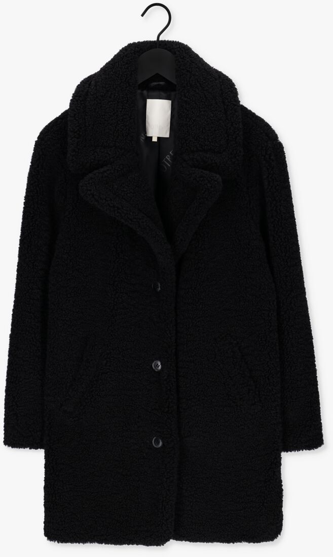 NOTRE-V zwarte notre-v teddy jas teddy coat short