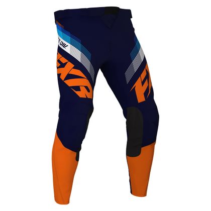 Pantalon cross FXR CLUTCH ORANGE/MIDNIGHT 2021 - Orange / Bleu
